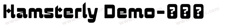 Hamsterly Demo字体转换